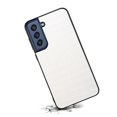 thumbnail image 2 of Crocodile Textured Leather Covered Hybrid Phone Case Suitable for Certain Brand's Galaxy S21 FE 5G - Green Color Design, 2 of 4
