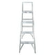 thumbnail image 1 of Escalera de Tijera Doble Akron 78-03 | De Aluminio | Altura 1.15m | 6 Peldaños | Uso Profesional (Tipo II), 1 of 3