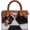 Orange, variant on Tote Purse for Women - Snakeskin Pattern Large Capacity Leather Tote Ladies Everyday Handbag