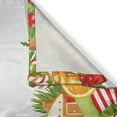 thumbnail image 3 of Ambesonne Christmas Kitchen Curtains, Gingerbread Theme, 55"x24", Multicolor, 3 of 3