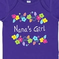 thumbnail image 4 of Inktastic Nanas Girl Bright Flowers Girls Baby Bodysuit, 4 of 5