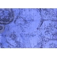 thumbnail image 1 of Ahgly Company Machine Washable Indoor Rectangle Oriental Blue Industrial Area Rugs, 2' x 3', 1 of 4