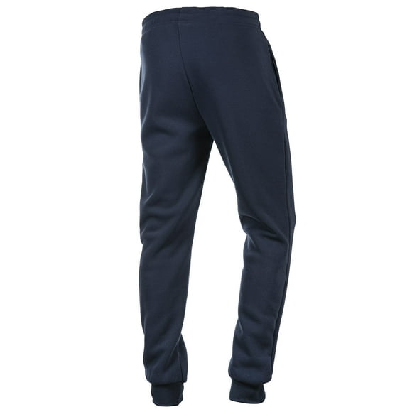 Pantalon de Survêtement en Molleton Doublé pour Hommes avec Chaîne de Traction Running Sport Actif 2 Poches Latérales