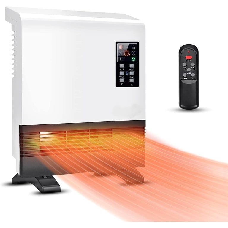 Wall Mounted or Floor Portable Space Heater, 1500W photo 1