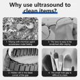 thumbnail image 3 of Ultrasonic cleaning glasses, jewelry Ultrasonic frequency - White White, 3 of 5