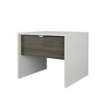 thumbnail image 3 of Nexera 3-Piece Bedroom Set With Bed Frame, White, Queen, 3 of 8