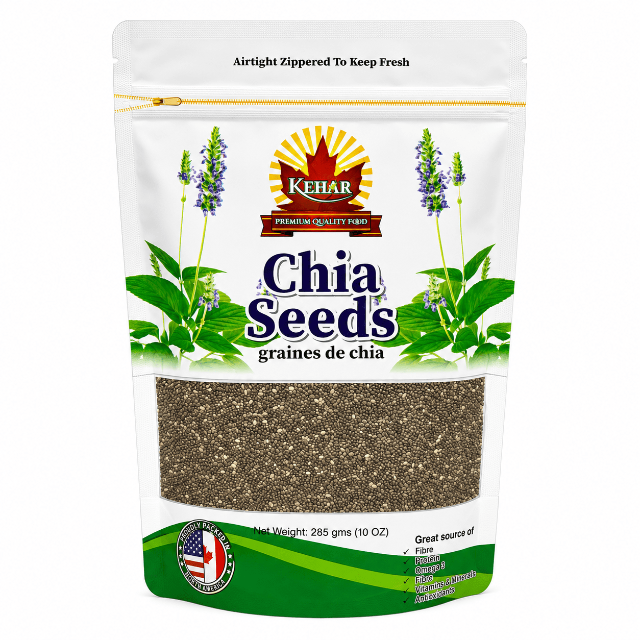 Mamma Chia, Organic Seeds, White, 12 Ounce, Omega-3 Antioxidants