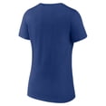 thumbnail image 3 of Women's Blue Edmonton Oilers Primary Logo T-Shirt, 3 of 3