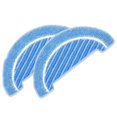 thumbnail image 4 of 5pcs Mop Cloth For Conga 1090 Vacuum Cleaner Household Clean Tools, 4 of 5