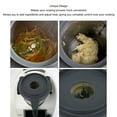 thumbnail image 4 of Tapa Del Tazón Mezclador, Conveniente Conservación Nutricional Tamaño Preciso Cubierta Del Tazón Para Mezclar Fácil Limpieza Para TM6, 4 of 7