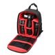 thumbnail image 1 of Inteprter para cámara multifunción Video Digital DSLR Bolsa para cámara al aire libre Estuche para para Accesorios de cámara y óptica negro + rojo, 1 of 6
