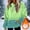 Blue, variant on Women's Fleece Hoodies Fuzzy Cozy Oversized Hooded Sweatshirt Fashion Striped Printed Winter Jackets Crewneck Pullover Loose Soft Outerwear Tops with Pocket