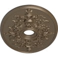 thumbnail image 3 of Ekena Millwork 30 3/4"W x 21 1/4"H x 3 7/8"ID x 1 5/8"P Alexa Ceiling Medallion (Fits Canopies up to 5 5/8"), Hand-Painted Warm Silver, 3 of 6