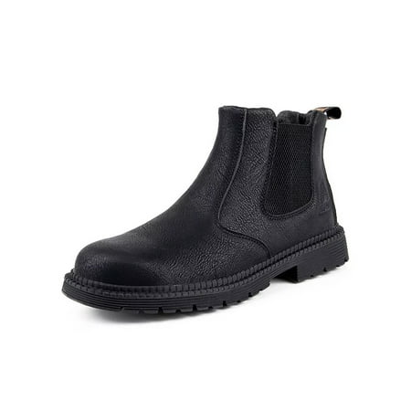 

Gomelly Unisex Safety Shoe Slip Resistant Protection Boot Steel Toe Work Boots Comfort Women Men Black Style D 7