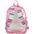 thumbnail image 6 of Fuel Clear Backpack and Cinch Sling Bundle Set, Clear Pink Beach Stripes, 6 of 6