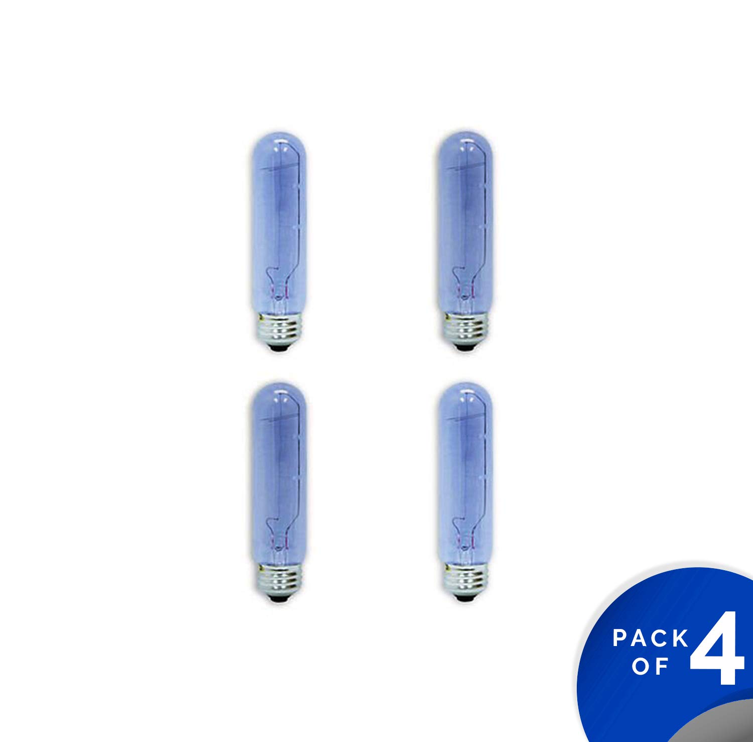 SubZero 7006999 Blue Glass Lamp Bulb Replacement (4 Pack) Walmart