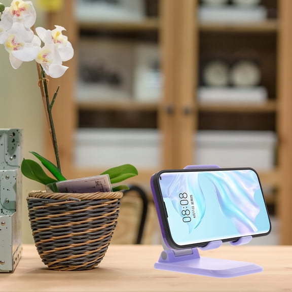 WRISTBIQUE Adjustable Phone Stand Holder with Smooth Rounded Edges for Home, Office, Desk - Portable and Stable Design