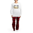 thumbnail image 4 of CafePress - Watercolor Halloween Night - Women's Long Sleeve Relaxed Fit Cotton Light Pajama Set, 4 of 7