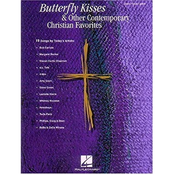 Pre-Owned Butterfly Kisses and Other Contemporary Christian Favorites: Piano/Vocal/Guitar (Paperback) 0793586011 9780793586011
