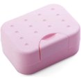 thumbnail image 1 of Jabonera NQ Portavasos Portátil para Viaje Contenedor de Plástico Rosa, 1 of 4
