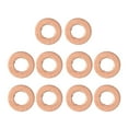 thumbnail image 1 of Las Arandelas de junta Del Soporte de La Boquilla de Inyección de 10pcs Reemplazan a S60 S80 V70, 1 of 7