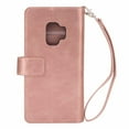 thumbnail image 3 of For Samsung Galaxy S9 Wallet Leather Case Shockproof Multifunction Zipper Card Pocket Cover, 3 of 7