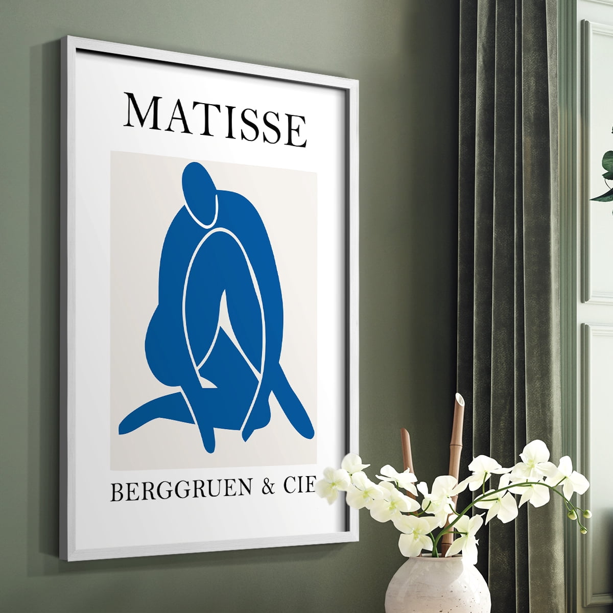 Matisse CCXCIII in Solid Wood 11 x 14 Framed Print