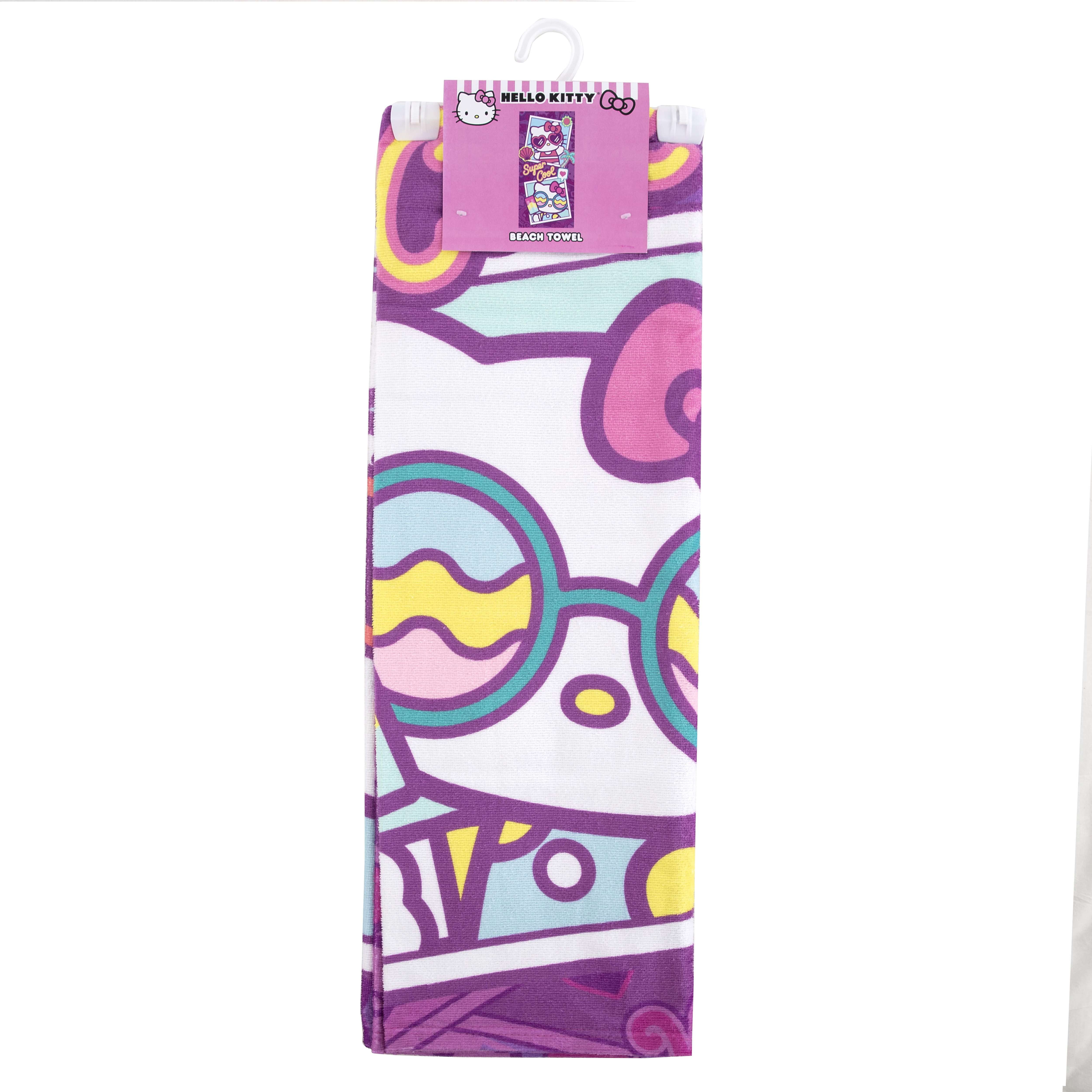 Hello Kitty Cool Summer 30in x 60in Beach Towel