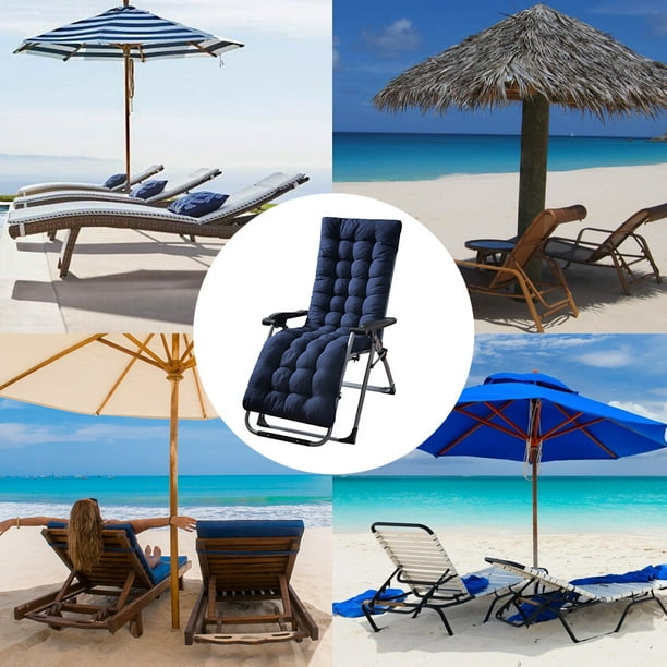 Sun Lounger Cushions Patio Chaise Lounge Cushions Sun Lounger Cushions Pad Lounge Chair Cushion For Travel Holiday Indoor Outdoor Walmart
