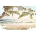 thumbnail image 2 of Allen, Kimberly 24x17 Gold Ornate Wood Framed with Double Matting Museum Art Print Titled - Paradise, 2 of 4