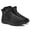 Black, variant on Ecetana Snow Boots for Women Waterproof Warm Ankle Boots Non‑Slip Lightweight Outdoor Winter Boots with Side Zipper