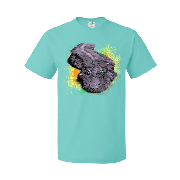 Inktastic Colorful Lurking Gator T-Shirt