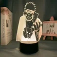 thumbnail image 3 of Luz de noche 3D Naruto Uzumaki Anime Hokage Akatsuki, soporte acrílico, dibujos animados, serie Naruto, luz LED, decoración de habitación, regalo para niños, 3 of 5