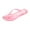 Pink, variant on Flip Flops for Women Jelly Thong Sandal Clear Rubber Flat Beach Sandals Summer Casual Pool Bath Slippers