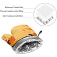 thumbnail image 6 of Oven Mitts and Pot Holders Sets of 4, Colorful Fall Leaves Kitchen Gloves for Cooking Baking Thanksgiving Pumpkin Hot Pads BBQ Potholders, 6 of 6