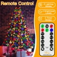 thumbnail image 5 of Ollny 400 LED Christmas Tree Lights with Remote Control, 8 Lighting Modes Waterproof Indoor Outdoor String Lights for Decorations, Multicolor, 5 of 9