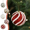 thumbnail image 1 of LSLJS Christmas Balls Christmas Ball Christmas Tree Decoration Pendant Christmas Dress Up Hanging Ball Scene Arrangement Hanging Ball Christmas Tree Balls, 1 of 8