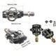 thumbnail image 3 of Pedal de bicicleta de montaña Toystoory RACEWORK 2 piezas fibra de carbono Oro negro, 3 of 6