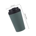 thumbnail image 2 of HONITANO Reusable Insulated Ceramic Coffee Tumbler with Leakproof Lid for Travel and Home, 2 of 8