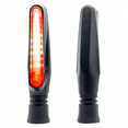 thumbnail image 1 of Direccionales Para Moto Rasen Led Duo Secuencial Tipo Pluma Universal rojo, 1 of 4