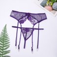 thumbnail image 5 of High Waisted Garter Belt for Women Panties & Lace Suspender Belt with 4 Straps Metal Clip for Stocking, 5 of 6