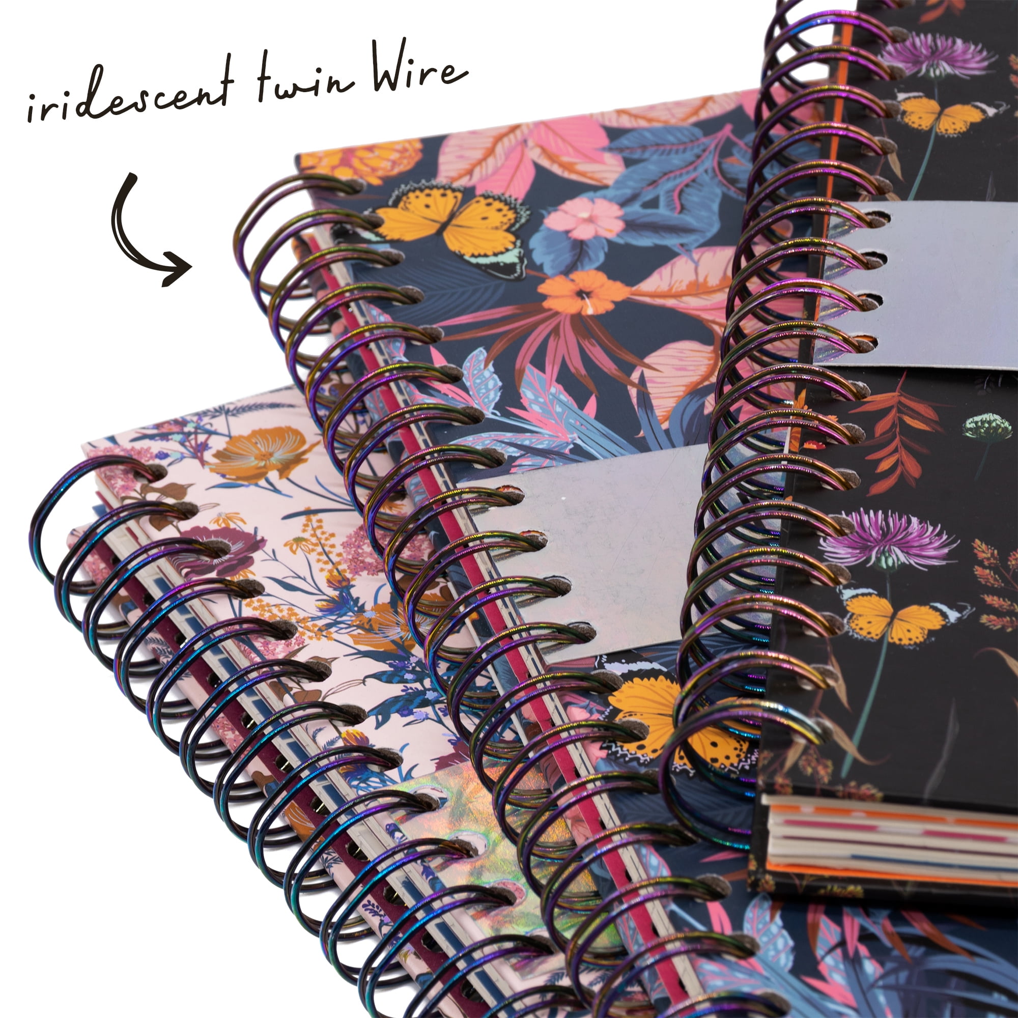 Pukka Pads B5 Bloom Project Book - Assorted - Pack 3