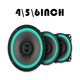 thumbnail image 5 of 4 inch Potente altavoz Coaxial de alta fidelidad de 2 vías para coche, altavoz de frecuencia para puerta de vehículo de 12v, 5 of 5