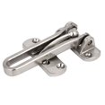 thumbnail image 1 of Uxcell Home Hotel Security Door Guard Buckle Clasp Padlock Latch Lock Silver Tone, 1 of 5