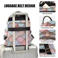 thumbnail image 3 of FORMRS Mini Backpack Purse for Women Quilted Travel Daypack Casual Shoulder Bag, Art Pattern, 3 of 7