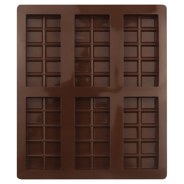 Shiogb Deep Stuffed Bar Non Stick Chocolate Molds, Easy Release Kitchen Snack Baking Moulds, for Gatherings Weddings Holiday Birthdays