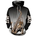 thumbnail image 3 of Sudadera con capucha para hombre, diseño de saxofón, estampado 3D, tendencia urbana, hip hop, otoño, manga larga, ropa de hombre de gran tamaño, 3 of 5