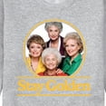 thumbnail image 3 of Golden Girls - Stay Golden Group - Men's Crew Neck Fleece Pullover, 3 of 5