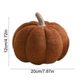thumbnail image 3 of Daiosportswear Pumpkin Throw Pillow,7.9x4.7in Cotton Decorative Cushion,Fall theme,Soft Stuffed,Polypropylene Filling,Party/Home/office Decor,Halloween/Thanksgiving Use,Holiday Gift,Cozy Accessory, 3 of 6