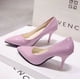 thumbnail image 1 of Zapatos de tacón alto de charol para mujer, calzado de boda, punta estrecha, Sexy, Color sólido, talla 44, 1 of 1